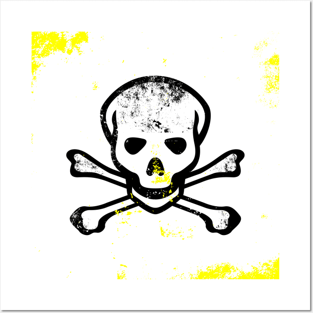 Toxic Hazard Symbol Wall Art by Polyart